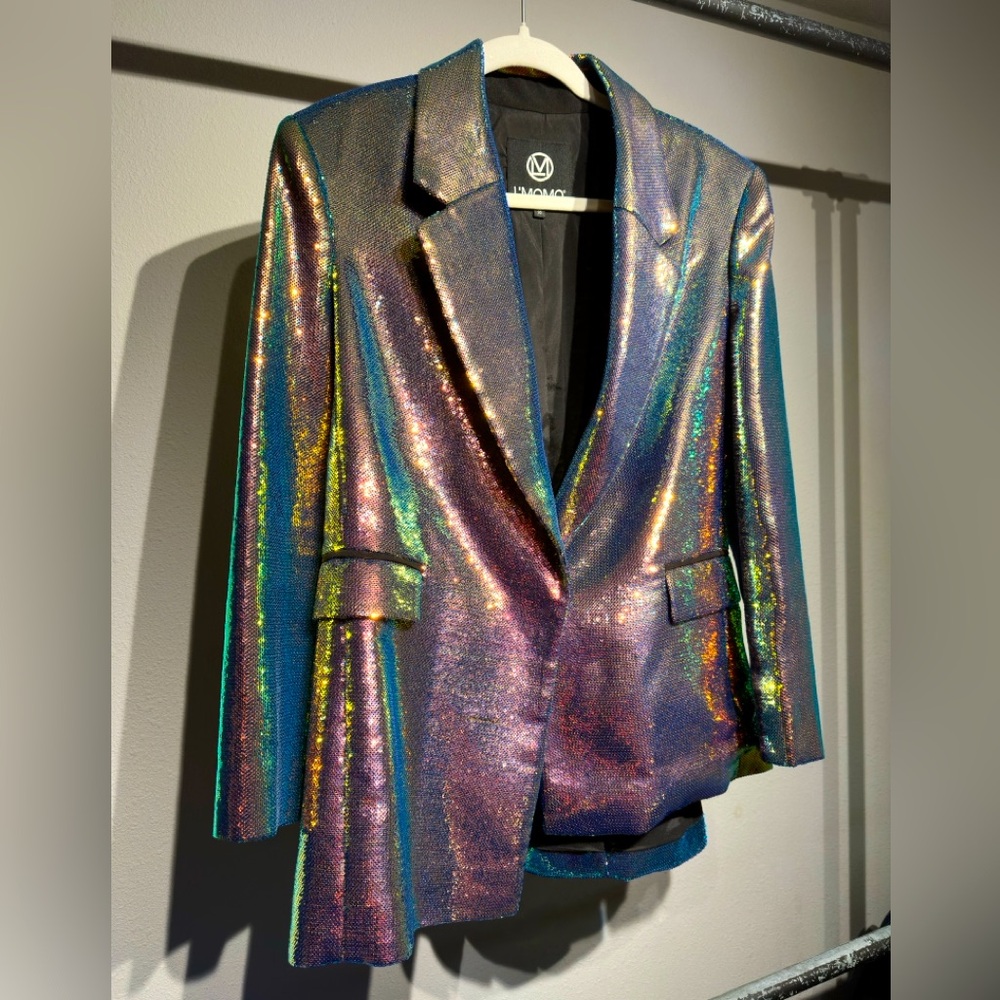 L'MOMO Sequin Blazer